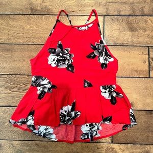 Volcom Floral Tank Top